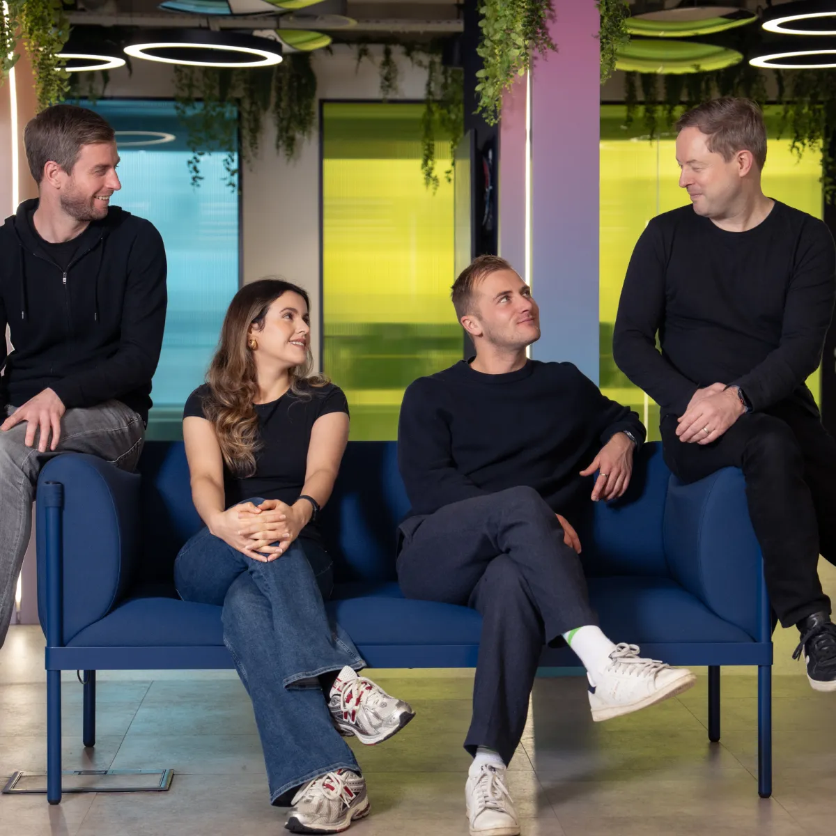 The Love Ventures Investment team in the London office